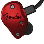Fender FXA6 Pro In-Ear Monitors (Red), Fender - HeadfiAudio