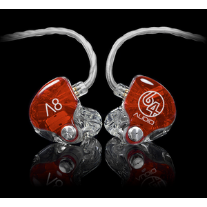 64 Audio A8 Custom Made Inner-Ear Monitors – HeadfiAudio 64 Audio A8 Custom Made Inner-Ear Monitors – HeadfiAudio