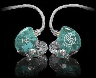 64 Audio A6 Custom made Inner-Ear Monitors, 64 Audio - HeadfiAudio