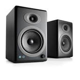 Audioengine A5+ BT  Bluetooth Speakers (Satin Black / High Gloss White), Audioengine - HeadfiAudio