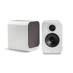 Q Acoustics 3020 Bookshelf Speakers - Gloss Black & Gloss White, Q Acoustics - HeadfiAudio
