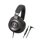 Audio Technica ATH-WS1100iS Solid Bass® Over-Ear Headphones with In-line Mic & Control, Audio Technica - HeadfiAudio